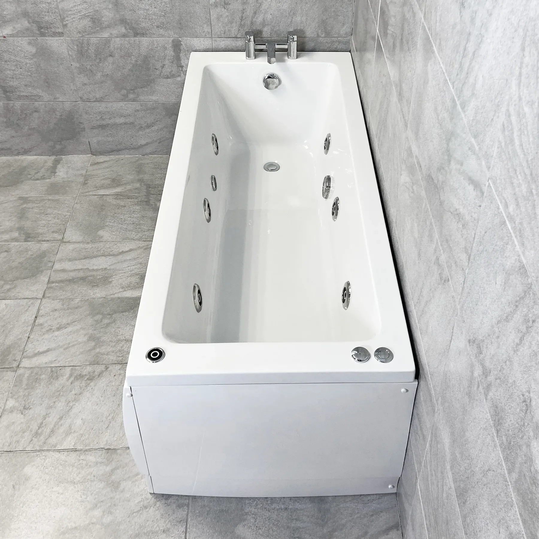 Siera Square Style Whirlpool Spa Bath 1700 X 700mm With 6 Or 11 Jet + Light 3 Siera Square Style Whirlpool Spa Bath 1700 X 700mm With 6 Or 11 Jet + Light