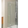 Simpsons Ten Hinged 1000mm Shower Door Silver Finish Frame With Inline Panel 1 Simpsons Ten Hinged 1000mm Shower Door Silver Finish Frame With Inline Panel -Comparethebathroom Shop Simpsons Ten Hinged 1000 2