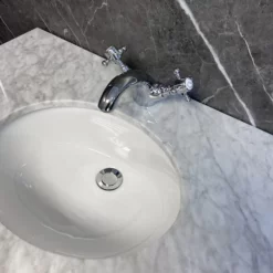 Salisbury Traditional 1300mm Dark Grey Vanity Set Inc Toilet & Marble Worktop 13 Salisbury Traditional 1300mm Dark Grey Vanity Set Inc Toilet & Marble Worktop -Comparethebathroom Shop Soulbury Dark Grey Vanity Set Basin KIT974 copy jpg webp