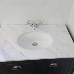 Salisbury Traditional 1300mm Dark Grey Vanity Set Inc Toilet & Marble Worktop 14 Salisbury Traditional 1300mm Dark Grey Vanity Set Inc Toilet & Marble Worktop -Comparethebathroom Shop Soulbury Dark Grey 800 Vanity Top copy 1 jpg webp