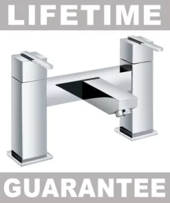 Square Bath Filler Tap Dual Lever Lifetime Guarantee 9 Square Bath Filler Tap Dual Lever Lifetime Guarantee -Comparethebathroom Shop Square Bath Filler Tap Dual Lever Lifetime Guarantee 322002667178 3 JPG