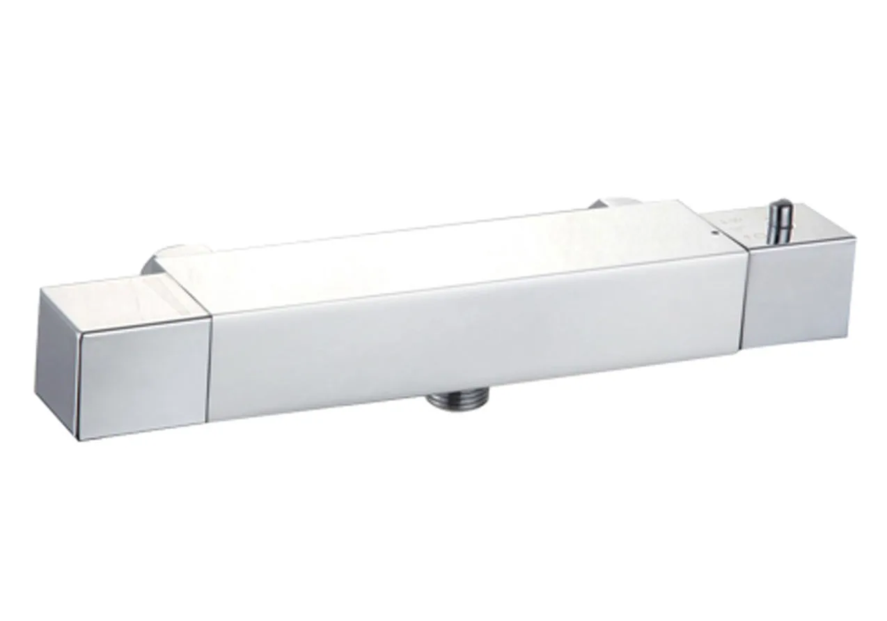 Square Thermostatic Shower Valve Chrome Lifetime Guarantee 3 Square Thermostatic Shower Valve Chrome Lifetime Guarantee