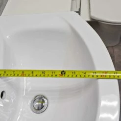 1350mm Vanity Set Bathroom Furniture Suite Sink Storage Drawerline White 26 1350mm Vanity Set Bathroom Furniture Suite Sink Storage Drawerline White -Comparethebathroom Shop St Moritz 1350 CF2 Basin Depth 1