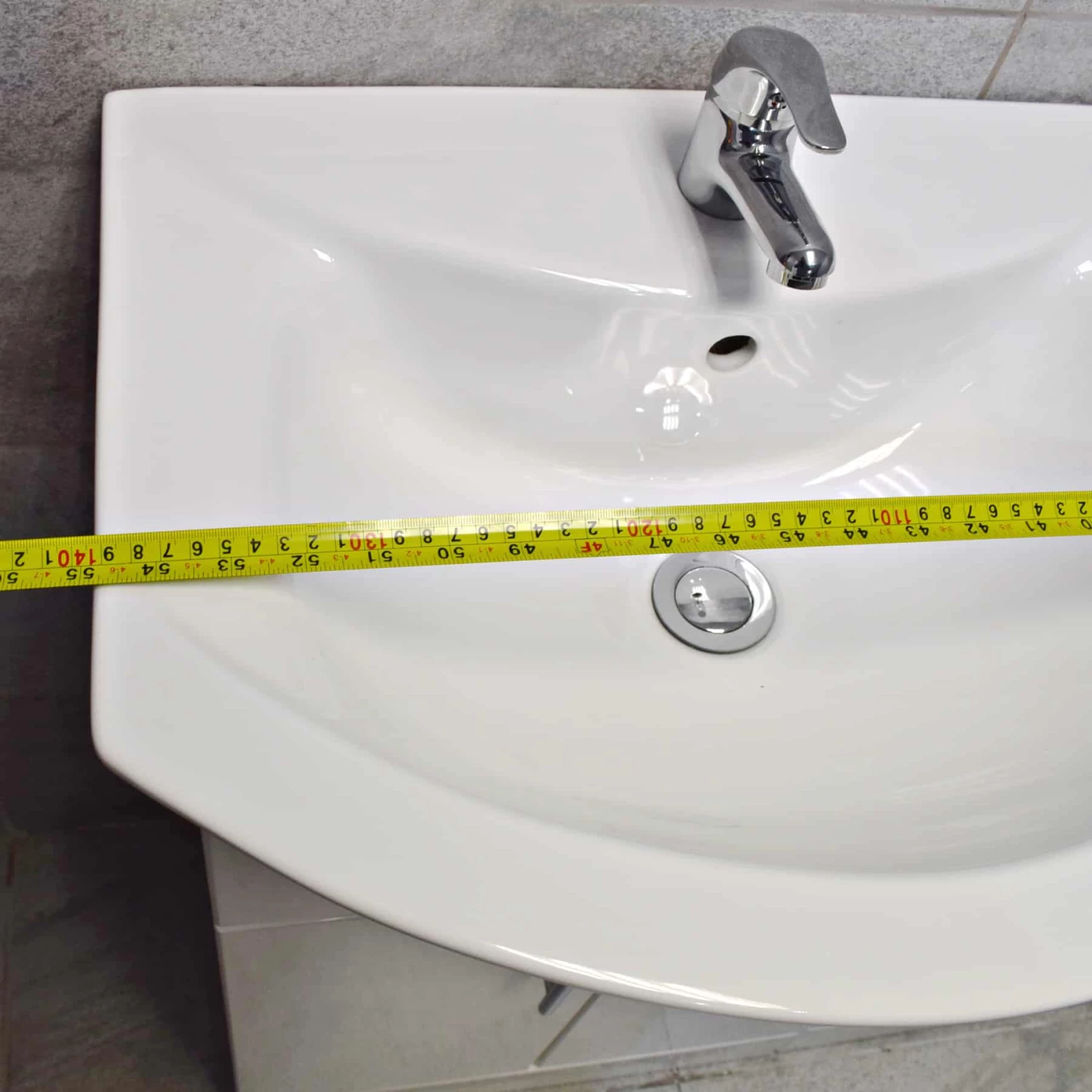 1350mm Vanity Set Bathroom Furniture Suite Sink Storage Drawerline White 9 1350mm Vanity Set Bathroom Furniture Suite Sink Storage Drawerline White - Image 7