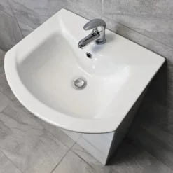 Designer Bathroom Vanity Basin Sink Unit Storage – White – Various Sizes 20 Designer Bathroom Vanity Basin Sink Unit Storage – White – Various Sizes -Comparethebathroom Shop St Moritz 450 V05 Basin jpg webp