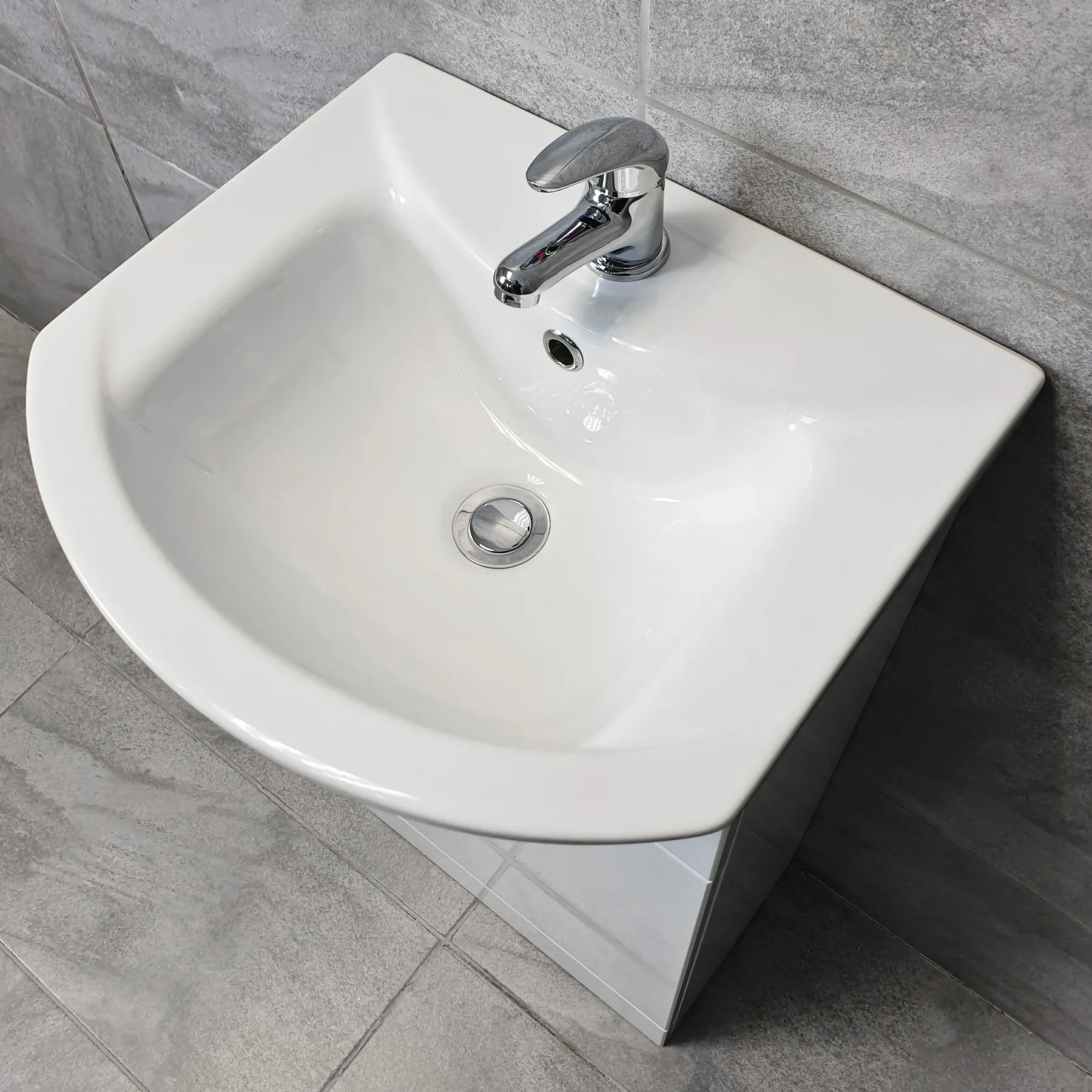 Designer Bathroom Vanity Basin Sink Unit Storage – White – Various Sizes 8 Designer Bathroom Vanity Basin Sink Unit Storage – White – Various Sizes - Image 6