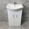 550mm Bathroom Vanity Unit & Ceramic Basin Sink Cupboard Storage Optional Tap 2 550mm Bathroom Vanity Unit & Ceramic Basin Sink Cupboard Storage Optional Tap -Comparethebathroom Shop St Moritz 550 V05 Front jpg webp