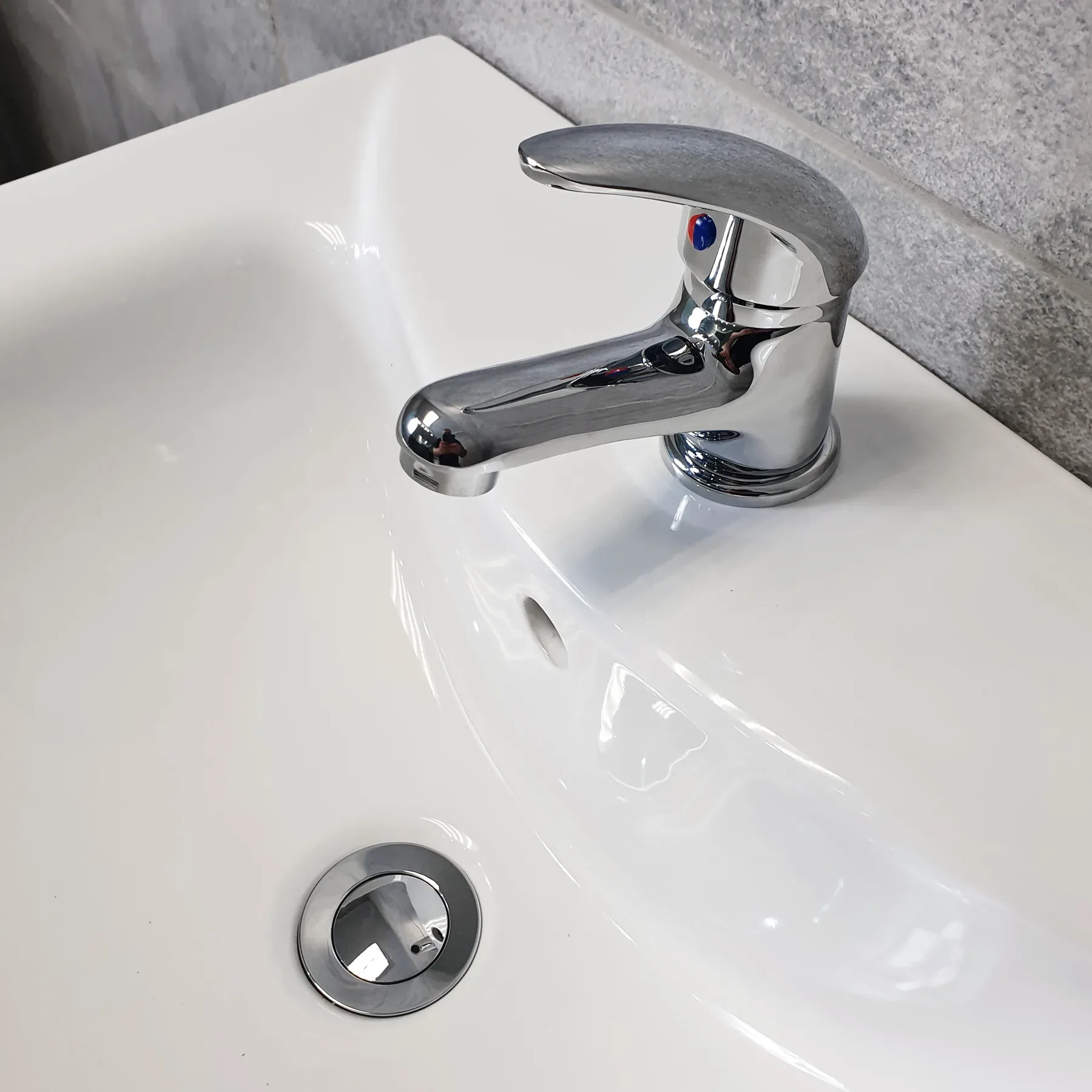 550mm Bathroom Vanity Unit & Ceramic Basin Sink Cupboard Storage Optional Tap 4 550mm Bathroom Vanity Unit & Ceramic Basin Sink Cupboard Storage Optional Tap - Image 2