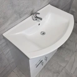 Designer Bathroom Vanity Basin Sink Unit Storage – White – Various Sizes 27 Designer Bathroom Vanity Basin Sink Unit Storage – White – Various Sizes -Comparethebathroom Shop St Moritz 750 V05 Basin jpg webp