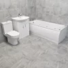 Charlotte Whirlpool Bath White 550 Vanity Bath Suite With Taps 1 Charlotte Whirlpool Bath White 550 Vanity Bath Suite With Taps -Comparethebathroom Shop St Moritz Bath Charlie Suite Overview