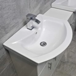 Mediterranean 1450mm Double Basin Sink Vanity Unit White Finish 12 Mediterranean 1450mm Double Basin Sink Vanity Unit White Finish -Comparethebathroom Shop St moritz double basin white sink