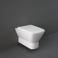 Rak Summit Wall Hung Pan Toilet Pan Including Soft Close Seat