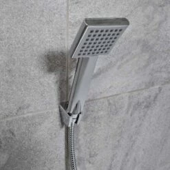 Tegan Modern Curved Bath Shower Mixer & Basin Mono Mixer Tap + Wastes 13 Tegan Modern Curved Bath Shower Mixer & Basin Mono Mixer Tap + Wastes -Comparethebathroom Shop TG300 Bath Showermixer showerhead