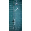 Traditional Shower WRAS Approved Dual Head Thermostatic Set Valve Chrome 2 Traditional Shower WRAS Approved Dual Head Thermostatic Set Valve Chrome -Comparethebathroom Shop Traditional Shower WRAS Approved Dual Head Thermostatic Set Valve Chrome 332061439747 JPG