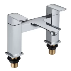 Freya Square Style Tap Sets Range – Basin Tap – Bath Tap – Bath Shower Mixer -Comparethebathroom Shop UKB 9054 Design F Bath Filler