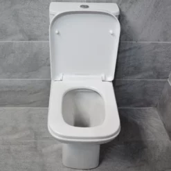 Meghana Comfort Height Rimless Toilet Extra Tall Inc Seat Short Projection 9 Meghana Comfort Height Rimless Toilet Extra Tall Inc Seat Short Projection -Comparethebathroom Shop UKB Meghana comfort toilet seat jpg