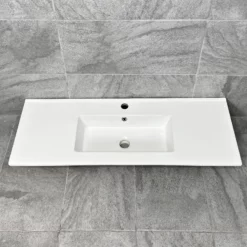 1010mm X 365mm Large Ceramic Bathroom Furniture Sink Vanity Basin Rectangular 7 1010mm X 365mm Large Ceramic Bathroom Furniture Sink Vanity Basin Rectangular -Comparethebathroom Shop VB1013618 1010x365mm x 46 Basin jpg webp 1