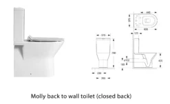 850mm Vanity Unit + Rimless Toilet Option Basin Sink Bathroom Suite Set + Tap 22 850mm Vanity Unit + Rimless Toilet Option Basin Sink Bathroom Suite Set + Tap -Comparethebathroom Shop Variation of 550mm Vanity Unit Toilet Option Cloakroom Set Basin Sink Bathroom Suite Tap 331817471622 828b JPG