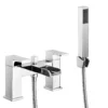 Belle Square Waterfall Style Bath Shower Mixer Chrome Mixer Tap Solid Brass 1 Belle Square Waterfall Style Bath Shower Mixer Chrome Mixer Tap Solid Brass -Comparethebathroom Shop Variation of Belle Waterfall Tap Basin Mono Bath Filler Shower Mixer Sink FREE Click Waste 221256115572 f028 jpg webp