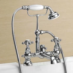 Comfrey Traditional Luxury Basin Sink Taps Bath Shower Mixer Lifetime Guarantee -Comparethebathroom Shop Variation of Comfrey Traditional Luxury Basin Sink Taps Bath Shower Mixer Lifetime Guarantee 222094537325 de49 JPG webp