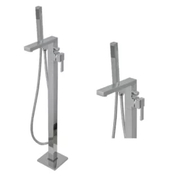Floor Standing Bath Shower Mixer Tap For Use With Freestanding & Roll Top Baths -Comparethebathroom Shop Variation of Floor Standing Bath Shower Mixer Tap for use with Freestanding amp Roll Top Baths 330979997885 cb26 JPG