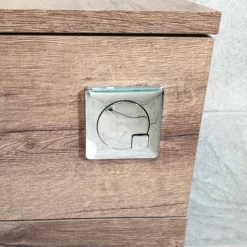 Hydros Luxury 1050mm Bathroom Vanity Set Sink Basin + Square Style Toilet -Comparethebathroom Shop Walnut 1050 Compare Flush jpg webp