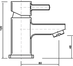 Rae Basin Sink Mono Mixer Tap With Bath Filler Tap Option Bathroom -Comparethebathroom Shop Y07 2 1