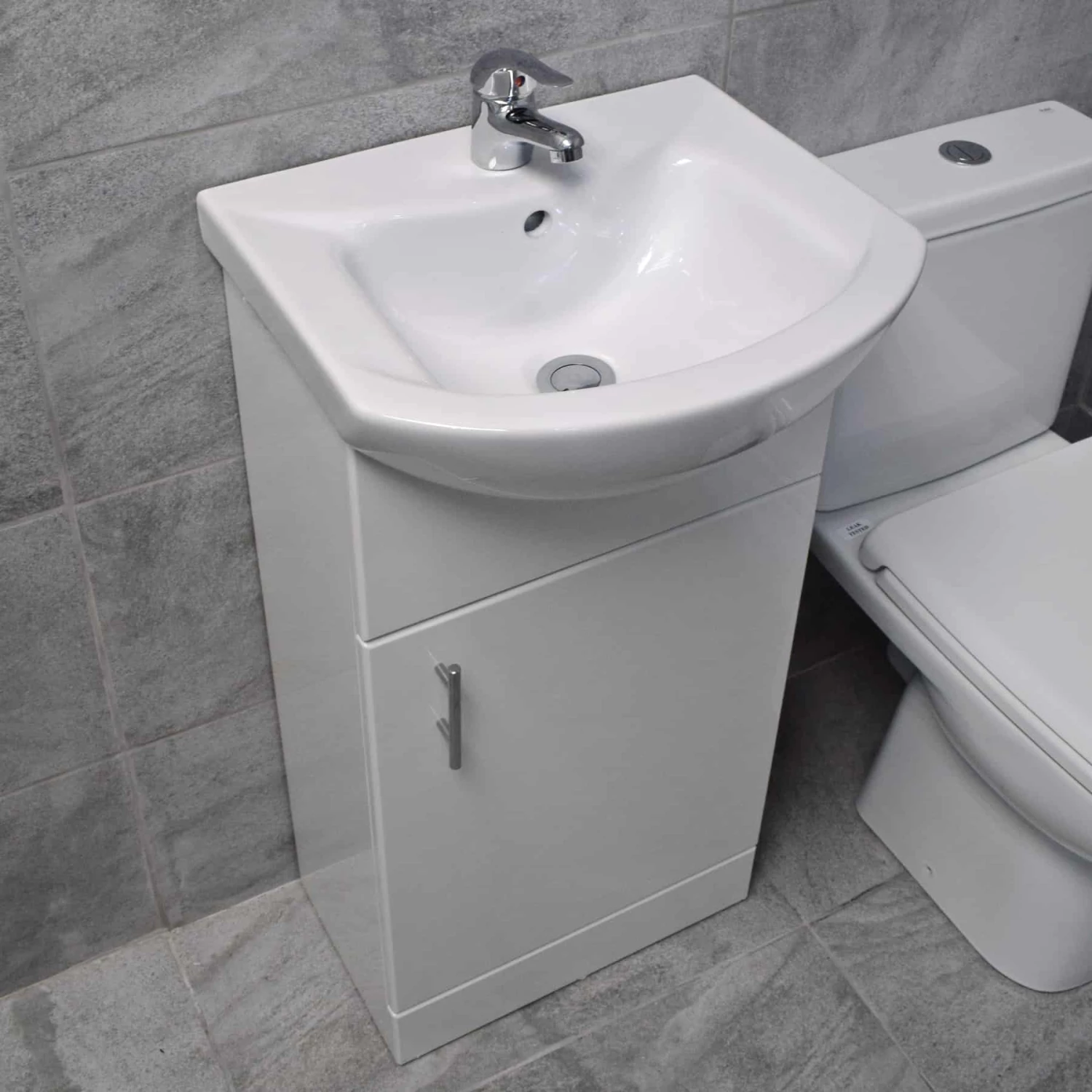 Rak Origin Compact Toilet + Vanity Basin Sink Unit Cloakroom Set Ensuite 11 Rak Origin Compact Toilet + Vanity Basin Sink Unit Cloakroom Set Ensuite - Image 9