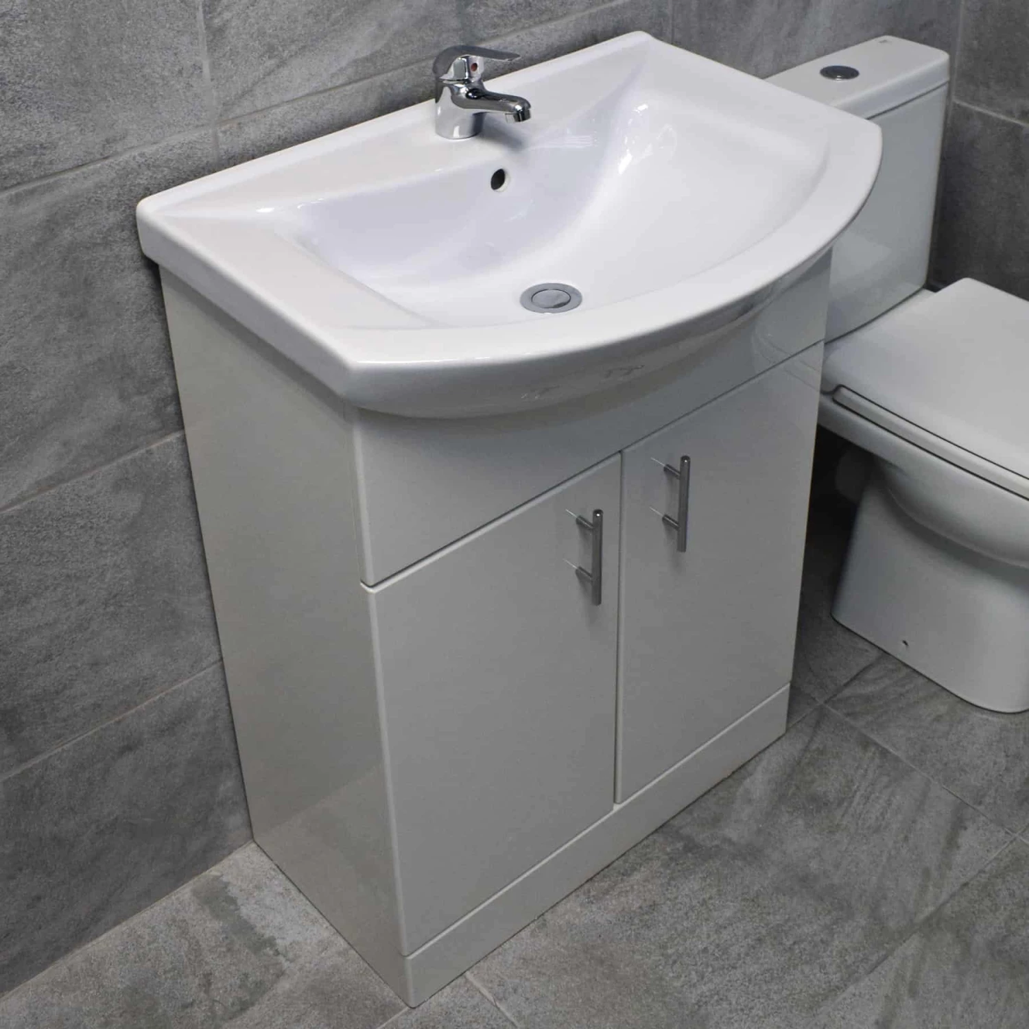 Rak Origin Compact Toilet + Vanity Basin Sink Unit Cloakroom Set Ensuite 10 Rak Origin Compact Toilet + Vanity Basin Sink Unit Cloakroom Set Ensuite - Image 8